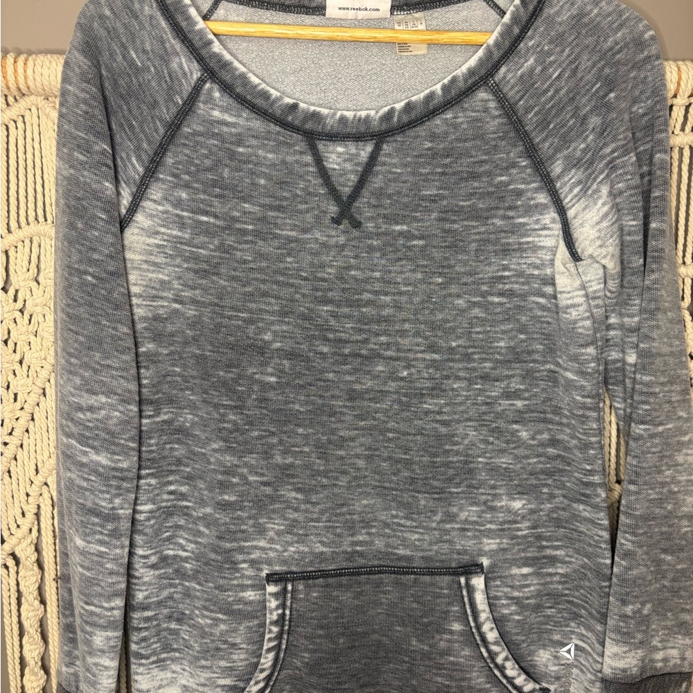 Reebok Heather Gray Sweatshirt